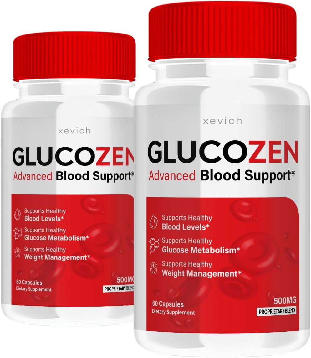 Glucozen- Gluco Zen Advanced Capsules (2 Pack, 120 Capsules)