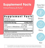 MethylPro L-Metilfolato 15 mg - 90 Cápsulas - Metilfolato Activo 5-MTHF
