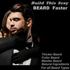 BEARDY Suplemento para Barba con Biotina 10000 mcg, Keratina, Colágeno, Silicio - 60 Comprimidos