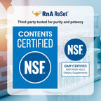 RnA ReSet Whole C Reset – Complejo de Vitamina C Orgánico con Bioflavonoides y Polifenoles, 60 Cápsulas