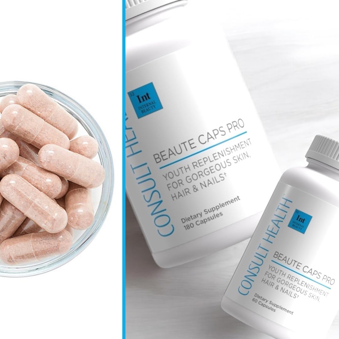 Consult Beaute Caps PRO - Biotina 10500 mcg, 60 Cápsulas