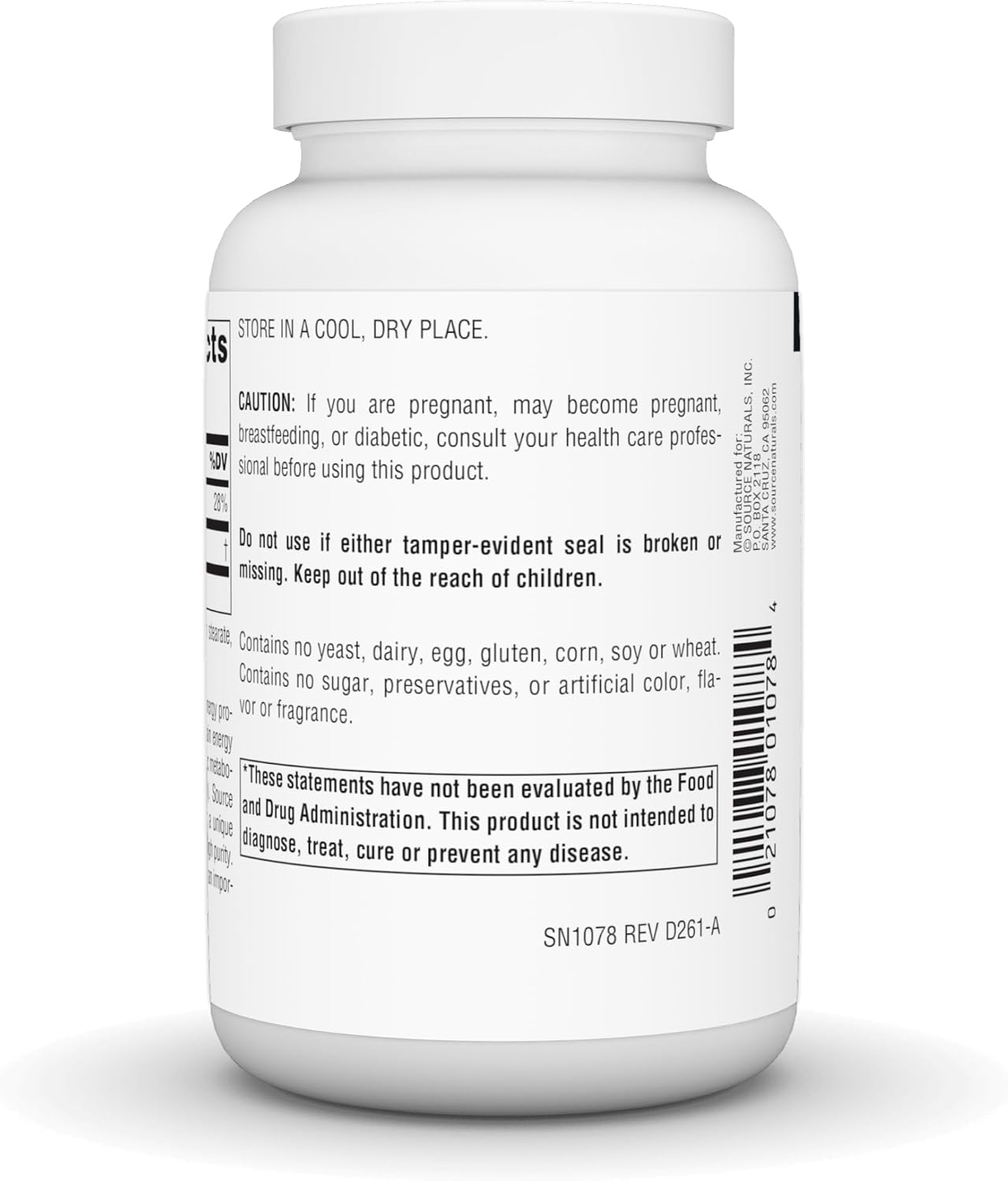 Source Naturals Pyruvate Power 750mg - 90 Cápsulas