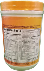 Beyond Tangy Tangerine 2.0 Organic Vitamin Mineral Probiotic - Citrus Peach Fusion (1lb, Pack de 3)