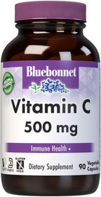Bluebonnet Nutrition Vitamin C 500 mg, Vegetable Capsules, Ascorbic Acid