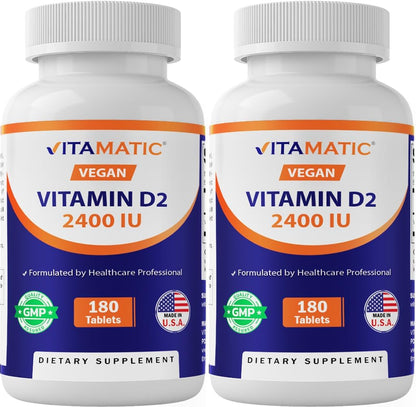 Vitamatic Vitamina D2 60 mcg (2400 UI) - – La absorción y utilización normal del calcio y del fósforo. – Image 1