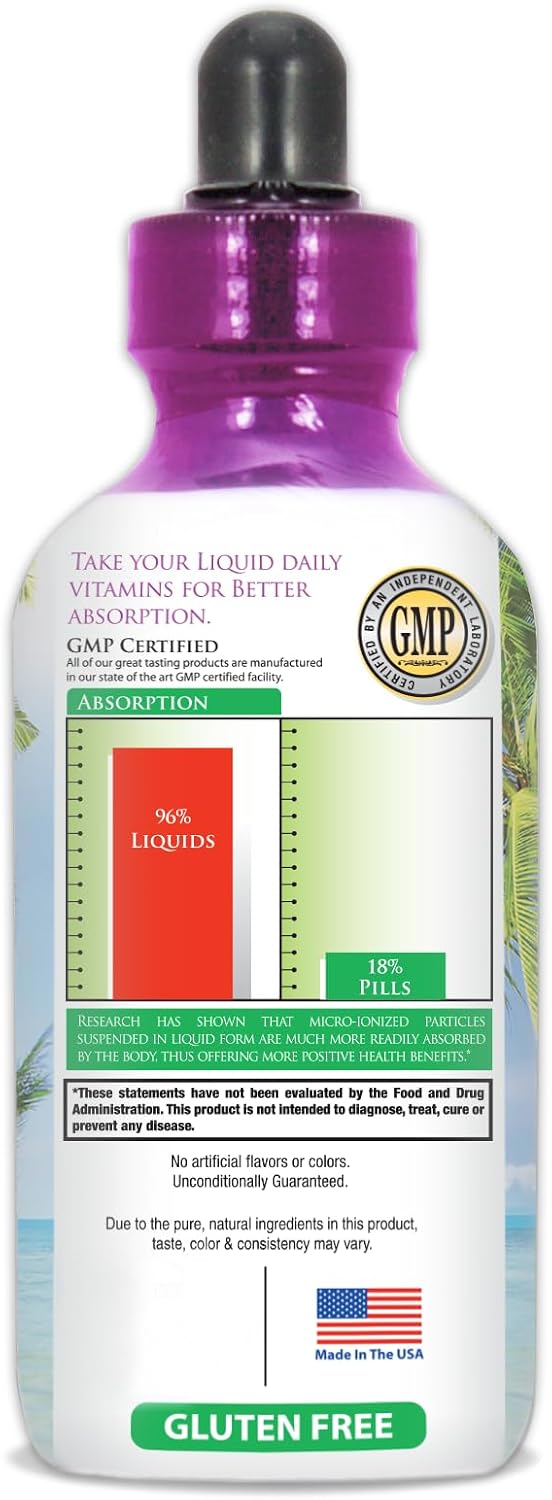 Tropical Oasis Biotina Líquida 12.500 mcg - Gotas de Alta Concentración