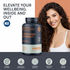 HMS Nutrition Vitamina C Liposomal 1600 mg — Cápsulas Liposomales de Alta Absorción para el Apoyo Inmunitario y la Piel | Certificado NSF, No GMO, Sin Gluten | 180 Cápsulas (Suministro para 90 Días)