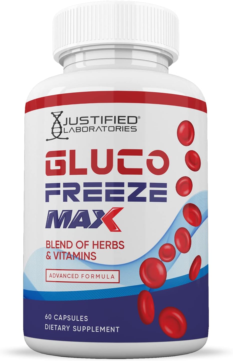 (3 Pack) Glucofreeze Max Advanced Formula 1295MG 180 Cápsulas