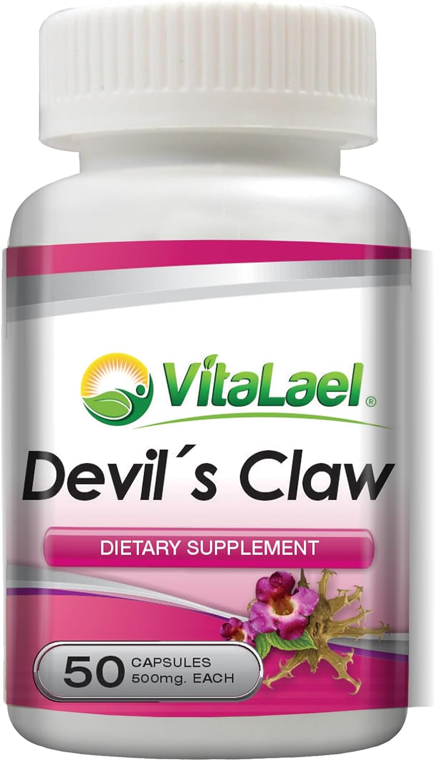 Garra del Diablo - 50 Cápsulas de 500 mg