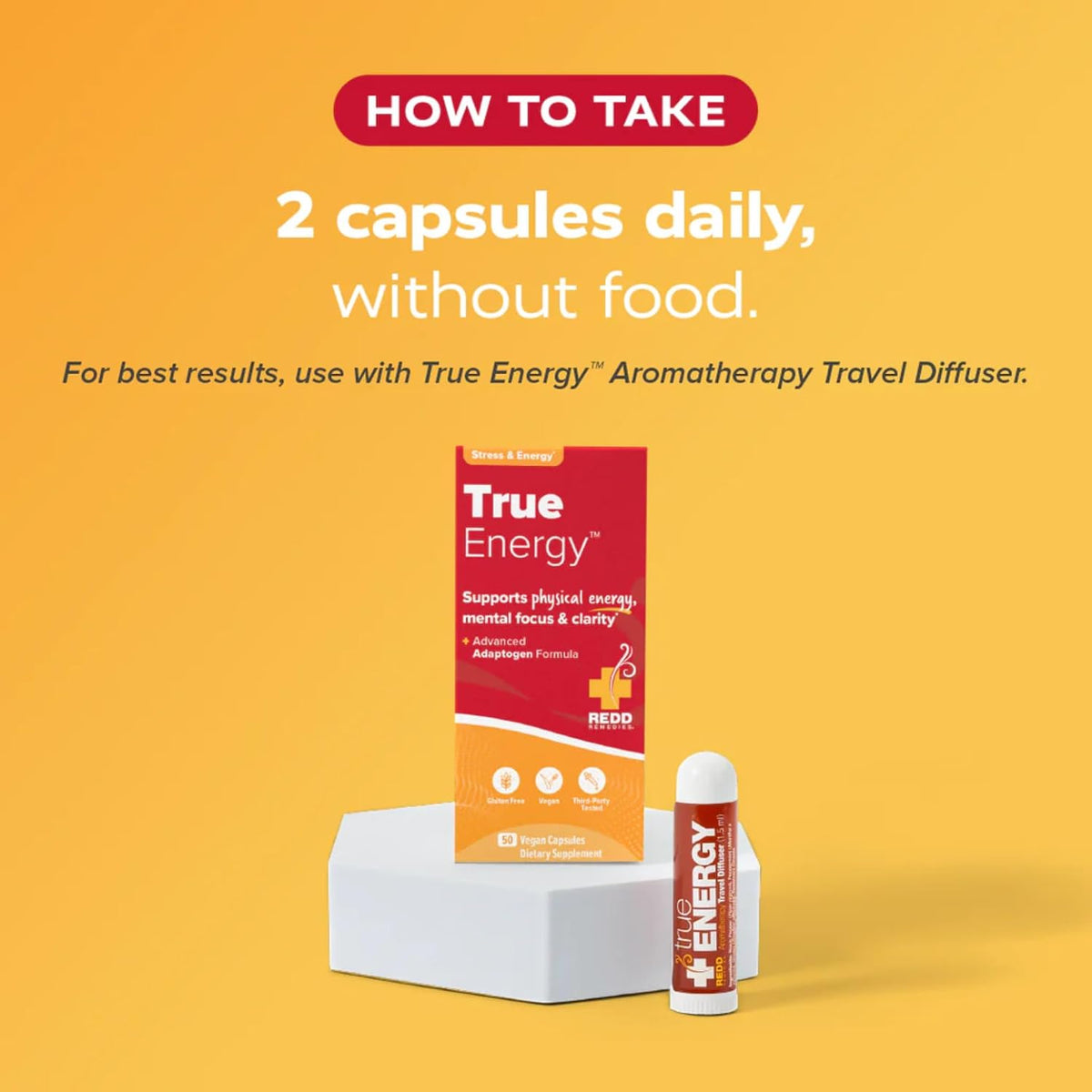 True Energy, Apoya la Producción de Energía – Mezcla de adaptógenos (400 mg por ración): Compuesta por rhodiola – Image 7