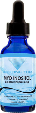 Myo Inositol & D-Chiro Inositol Blend 590 mg, 4 Fl Oz Drops, 200 Servings