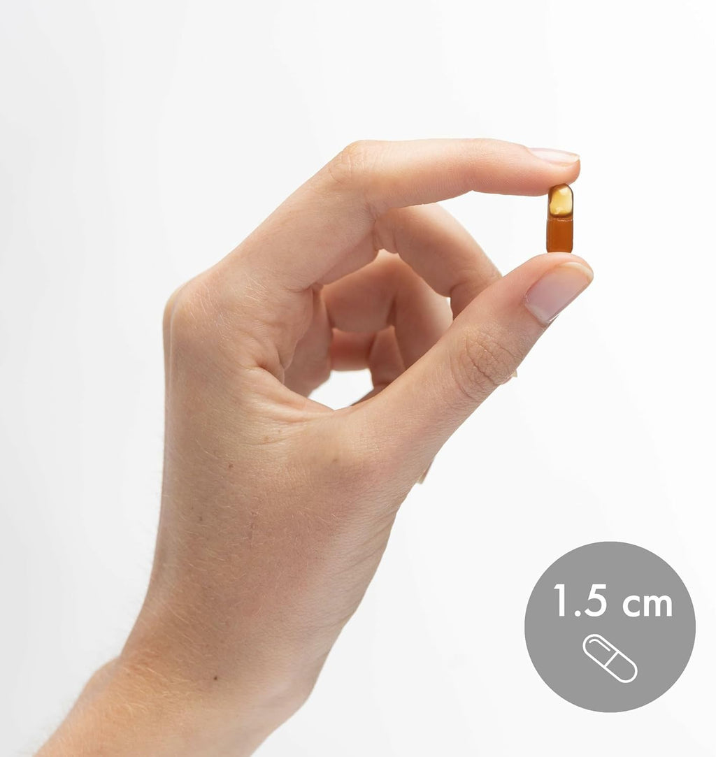 Dr. Mercola Vitamina D3 Liposomal - Apoya la salud cardíaca, ósea e inmunológica - 5000 UI por porción - Sin OGM, sin soja y sin gluten - 30 cápsulas (30 porciones)