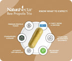 NaturaNectar - Bee Propolis Trio Capsules, 60 ct.