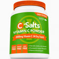 C-Salts Buffered Vitamin C Powder - Organic, 4000 mg Per Serving, 84 Servings - 227 g