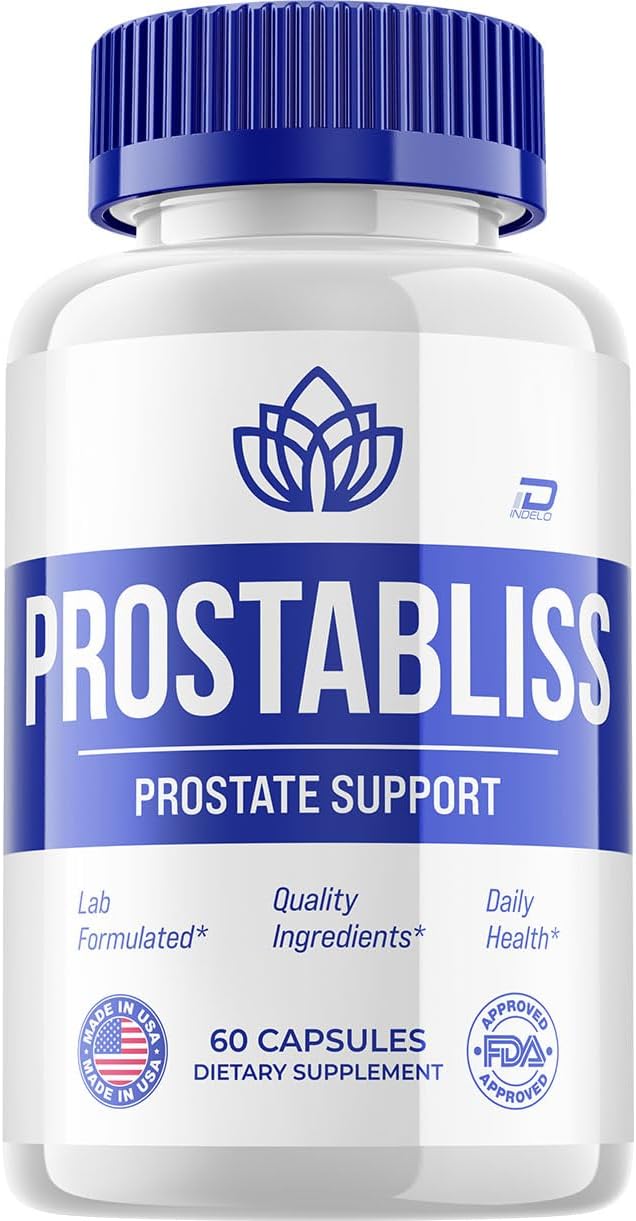 Prostabliss Suplemento para Hombres – Prosta Bliss Píldoras Fórmula Avanzada (60 Cápsulas)
