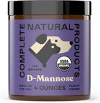 CNP Organic D'Mannose Powder for Pets 4oz - Polvo de D-Mannosa Orgánica para Perros y Gatos