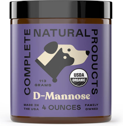 CNP Organic D'Mannose Powder for Pets 4oz - Polvo de D-Mannosa Orgánica para Perros y Gatos – Image 1