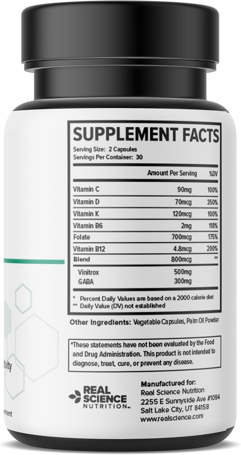 Tinnex Miracle - Complemento Alimenticio para el Apoyo Auditivo con Vitaminas B, C, K y Óxido Nítrico