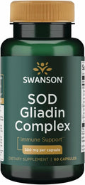 Swanson SOD Gliadin Complex - Glisodin 60 Cápsulas