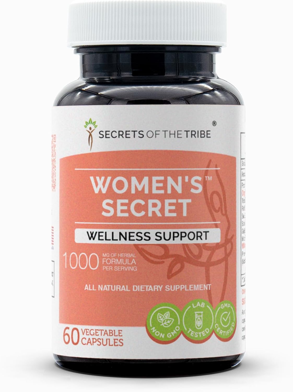 Secrets of the Tribe - Women's Secret, Herbal Supplement Blend (60 Cápsulas)