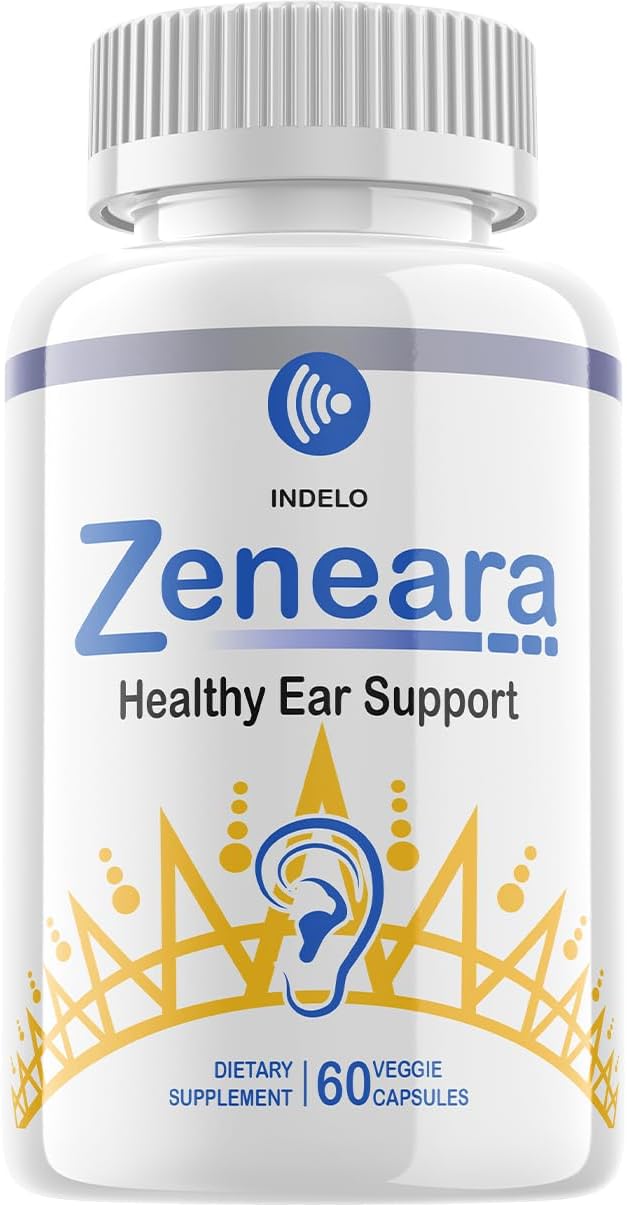 Zeneara Complemento para la Salud Auditiva, 60 Cápsulas