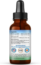 Herbal Goodness Kids Focus Formula - Gotas Líquidas para la Concentración Infantil con Ashwagandha y Moringa