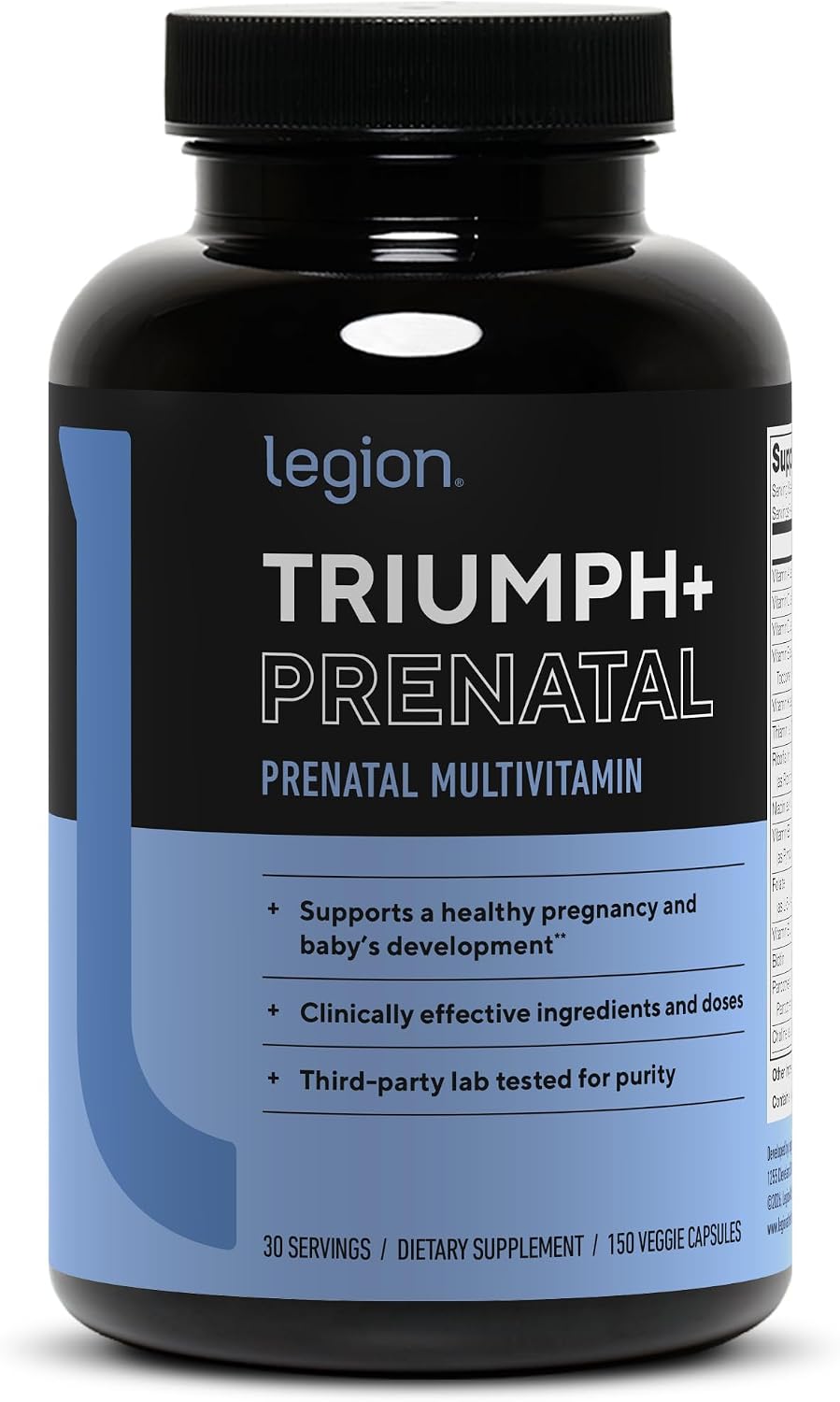 LEGION Triumph Multivitamínico para Hombres - 21 Vitaminas y Minerales - 30 Dosis
