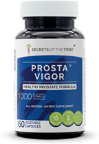 Secrets of the Tribe - Prosta Vigor, Fórmula Saludable para la Próstata, Suplemento Herbal (60 Cápsulas)