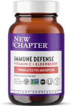 New Chapter Vitamina C Immune Defense con Saúco, 30 comprimidos
