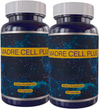 Madre Cell Plus - Células Madre de AFA Pura, Alga Verde Azul Sin Gluten - 60 Cápsulas (Pack de 2 Frascos)