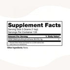 PURE Azufre Orgánico en Polvo MSM 99.9% - 400g