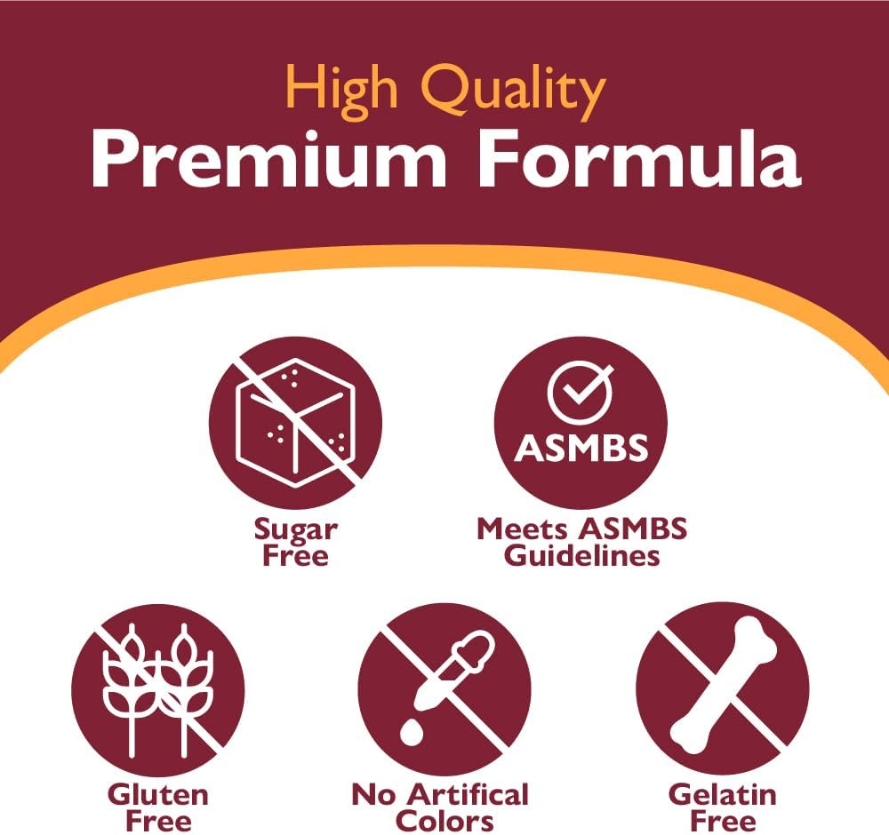 Celebrate Multi-Complete Multivitamínico Bariátrico Masticable con 45mg de Hierro - Sabor a Bayas - 60 Comprimidos