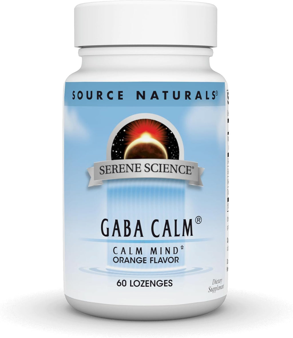 Source Naturals Serene Science GABA, 750 mg – 45 Comprimidos