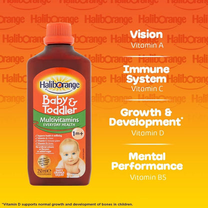 Haliborange Multivitamínico Líquido Sabor Naranja Natural – Image 3