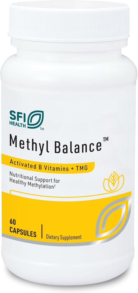Methyl Balance - Activated B Vitamin Complex with Betaine, 60 Capsules