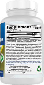 Best Naturals Pregnenolone 30 mg, 120 Tablets