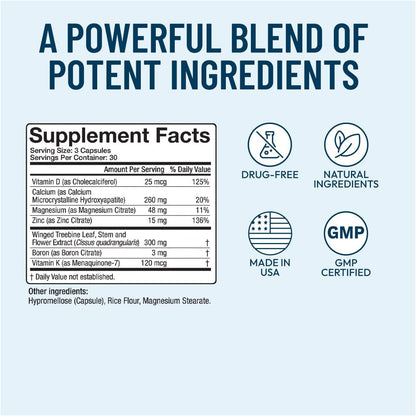 Bonexcin Advanced Bone Support Formula – – La vitamina K contribuye al mantenimiento de los huesos en condiciones – Image 6
