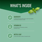 Approved Science Allergysyl - Complejo para Alergias Estacionales con Vitaminas A, C, D y Beta Glucanos - 180 Cápsulas - Vegano