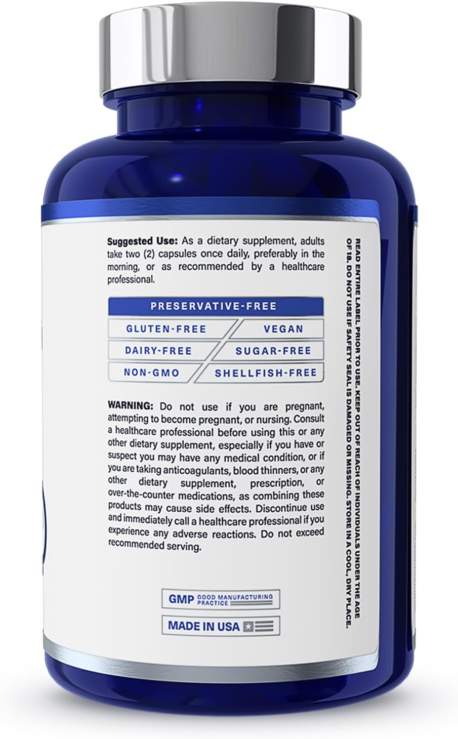 MindMD de 1MD Nutrition - Suplemento para la Memoria y Concentración (60 Cápsulas)