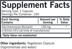 Kirkman Saccharomyces Boulardii - 3.000 Millones de UFC - 100 Cápsulas