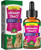 Nupec Gotas Naturales para Infección Urinaria en Perros y Gatos - Suplemento de Arándano para el Tracto Urinario, Salud Renal y Vesical