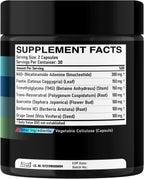 DEDICAD NAD+ Suplemento con Resveratrol, Quercetina, Berberina, Fisetina, TMG y Semilla de Uva - 60 Cápsulas