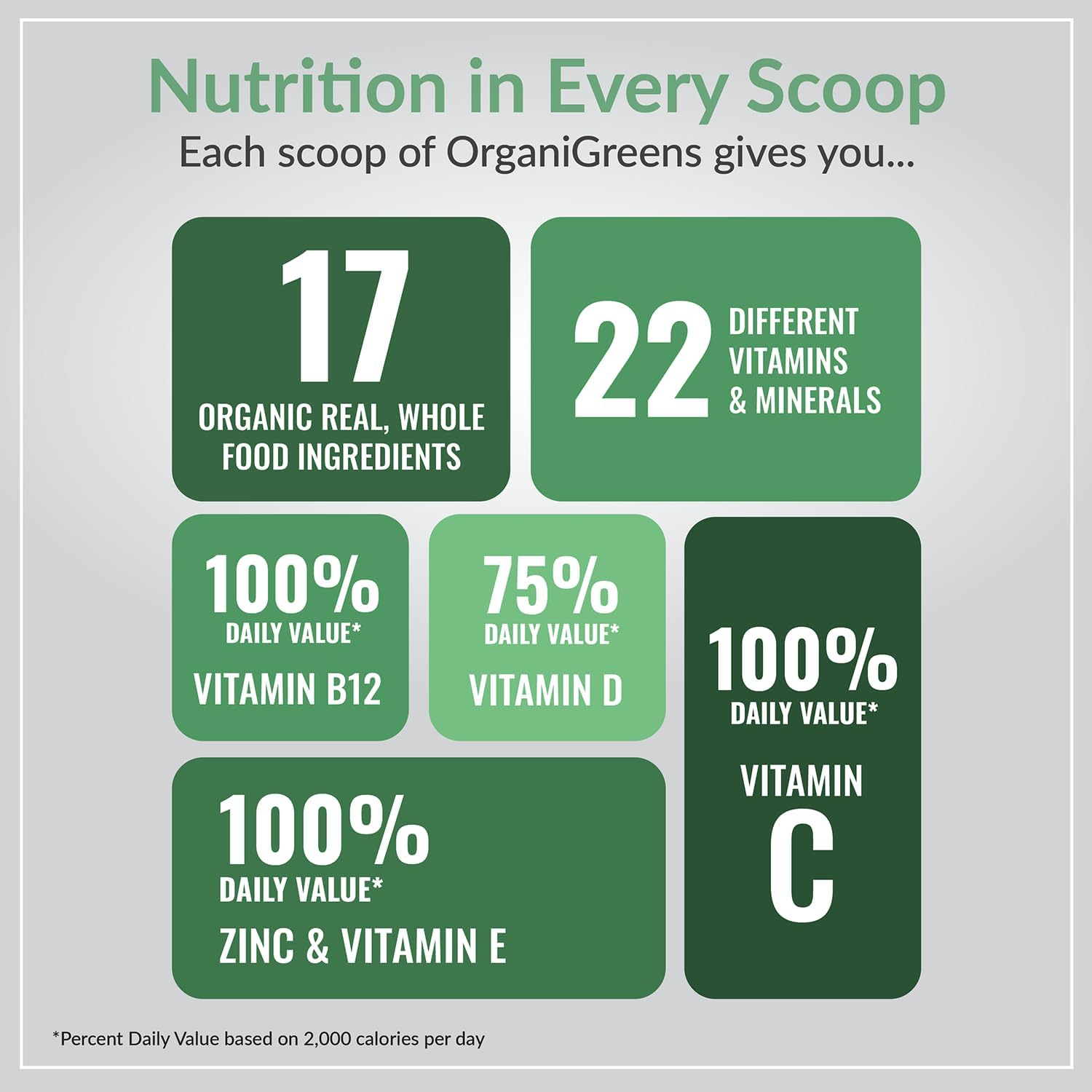 Organixx Greens Superfood Powder con Probióticos y Enzimas Digestivas - 283 g