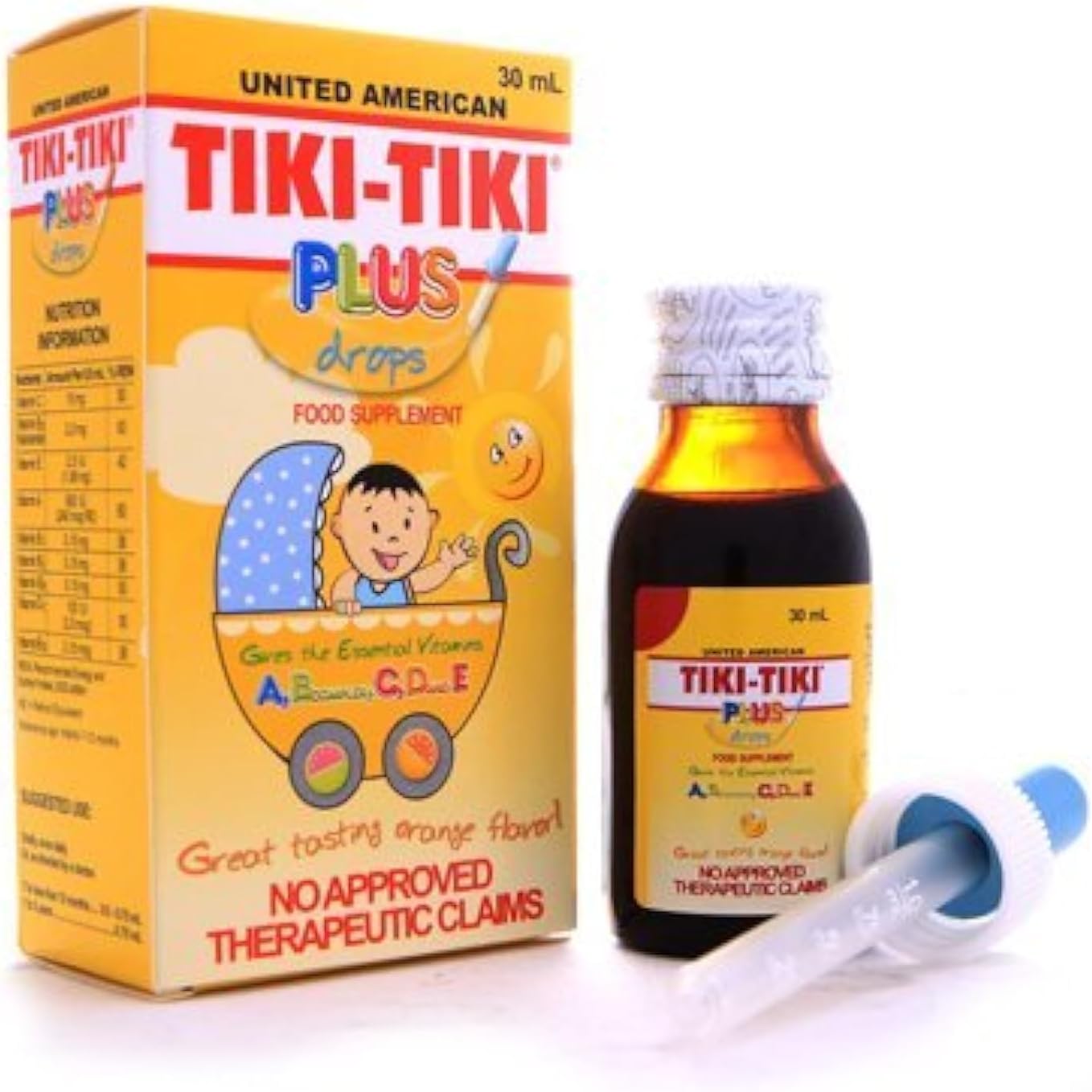 Tiki-Tiki Plus Gotas Multivitamínicas 30ml