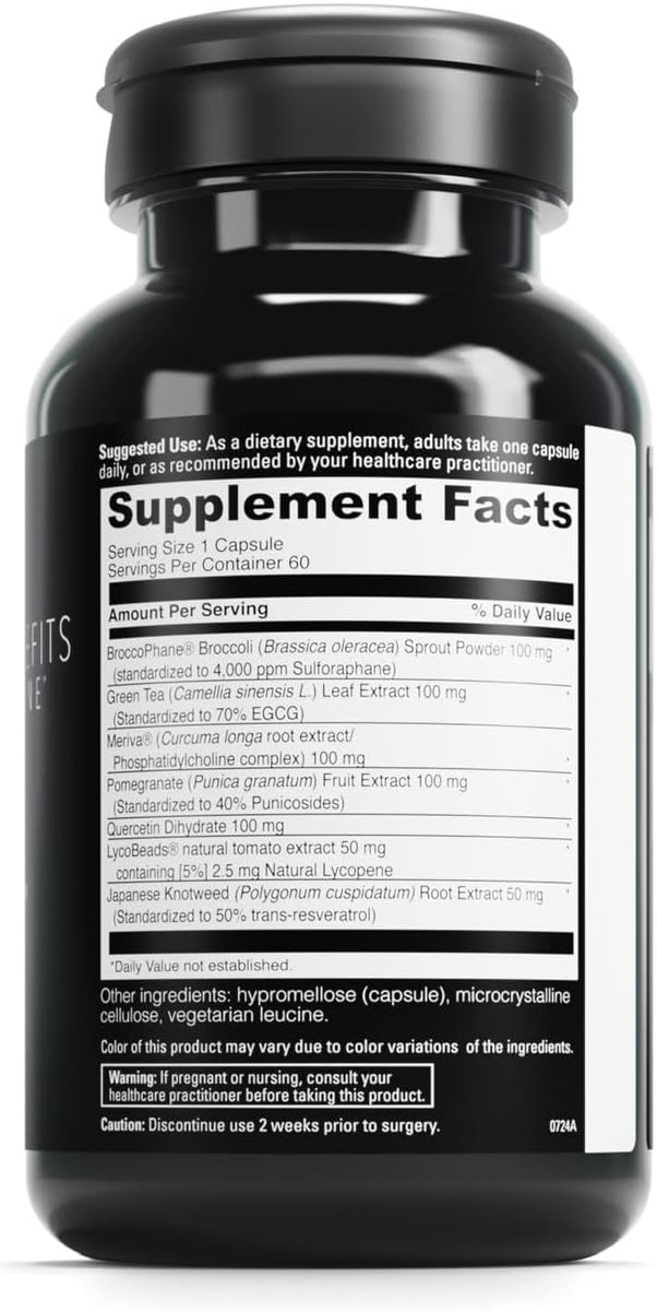 DAVINCI Labs Phyto Benefits Complejo Botánico - 60 Cápsulas Vegetarianas