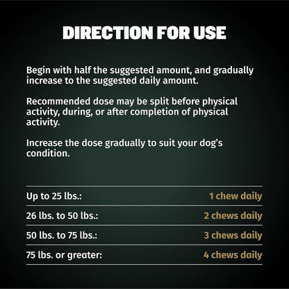 Bully Max 11-en-1 Power Chews para Perros - Suplemento de Aminoácidos y Proteínas, 75 Chews Blandos – Image 5