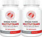 Silver Fern Whole Food Daily Multi Vitamin | Multivitamínico Diario de Alimentos Integrales con Minerales Traza | 60 Cápsulas Vegetales