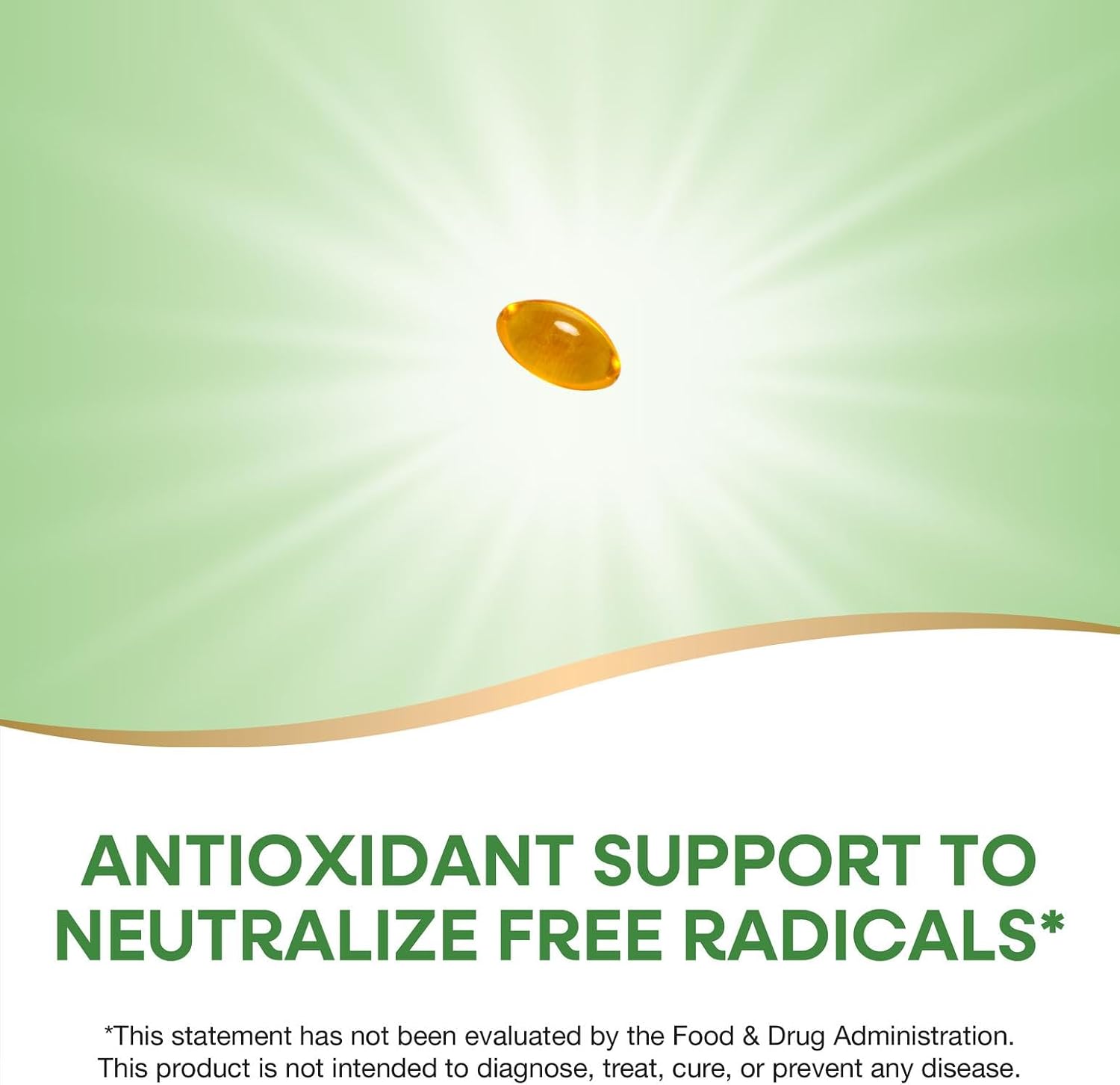 Nature's Way Vitamina E Natural D-Alfa Tocoferol 268 mg 100 Cápsulas Blandas