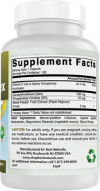 Best Naturals Complejo DIM 100 mg – 120 Cápsulas (Pack de 3)