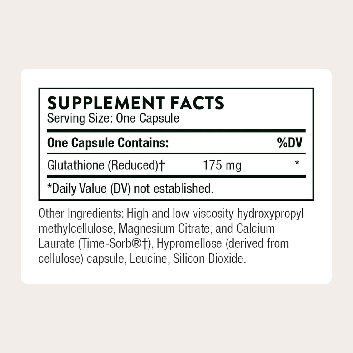 THORNE Glutathione-SR - Suplemento Antioxidante de Liberación Sostenida - 60 Cápsulas – Image 2